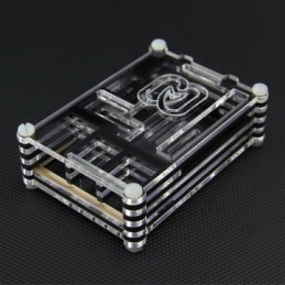 Raspberry Pi 3 Transparent Acrylic Shell Case